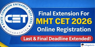 Final Extension For MHT CET 2026 Online Registration Announced at cetcell.mahacet.org; Apply Till February 24